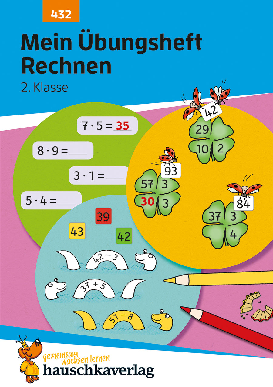 Hauschka Rechnen 2. Klasse – Mein Übungsheft mit Lösungen – Cover