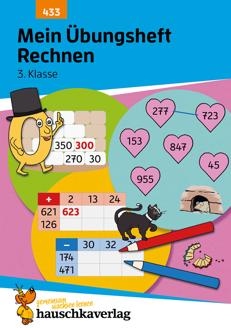 Hauschka Rechnen 3. Klasse – Mein Übungsheft mit Lösungen – Cover