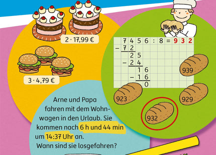 Hauschka Rechnen 4. Klasse – Mein Übungsheft mit Lösungen – Cover
