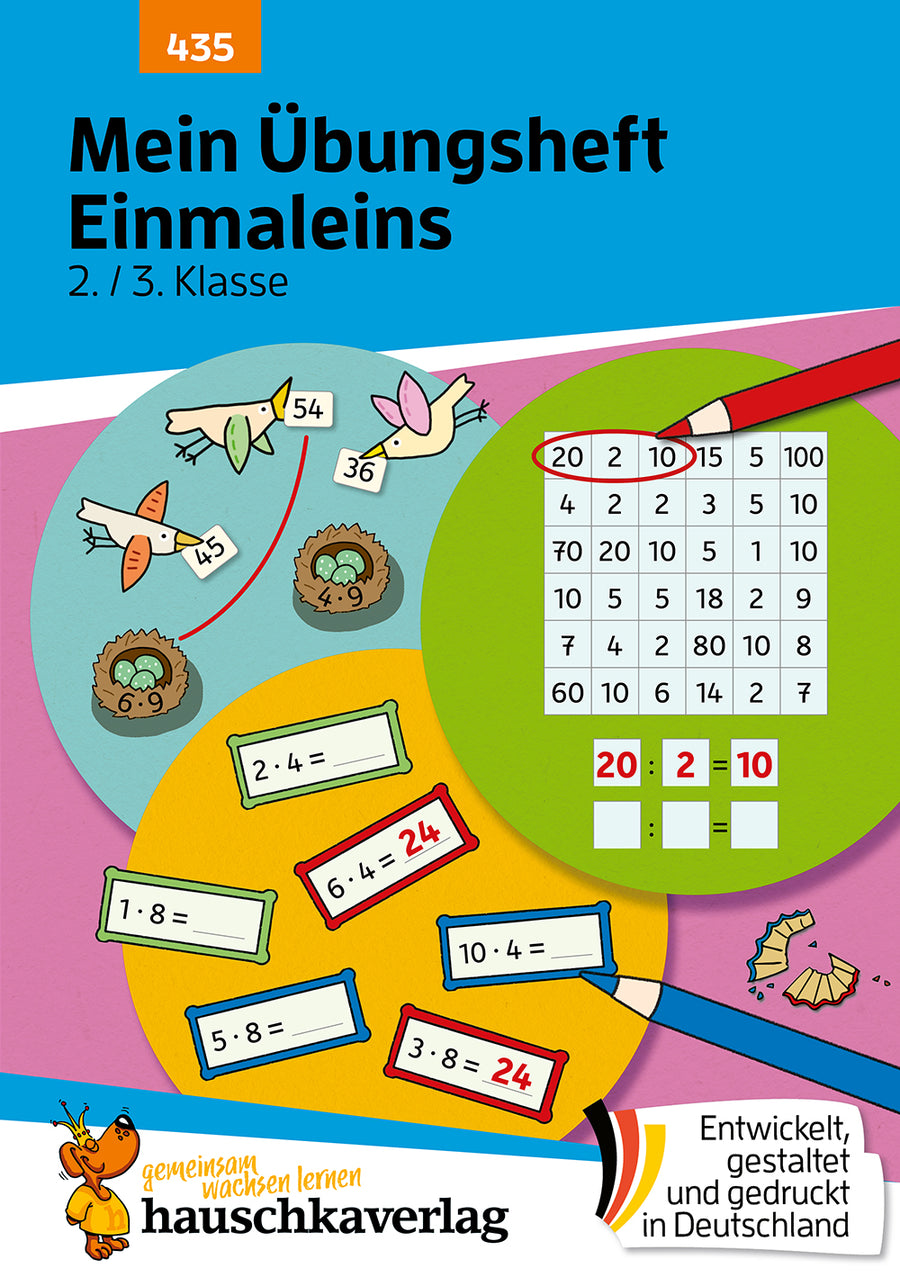 Hauschka Einmaleins 2./3. Klasse – Mein Übungsheft mit Lösungen – Cover