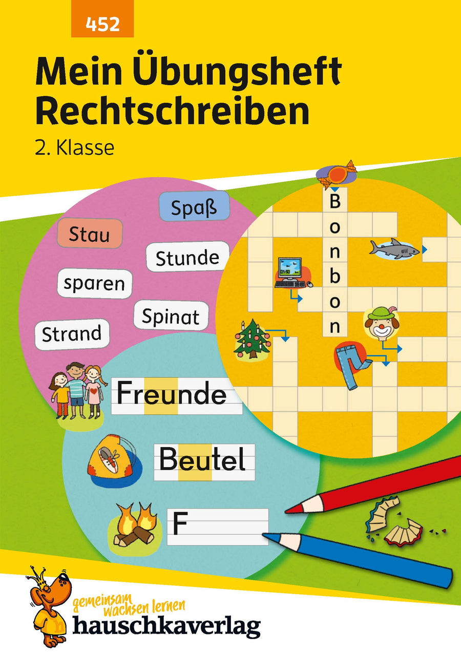 Originalcover – Hauschka Mein Übungsheft Rechtschreiben 2. Klasse