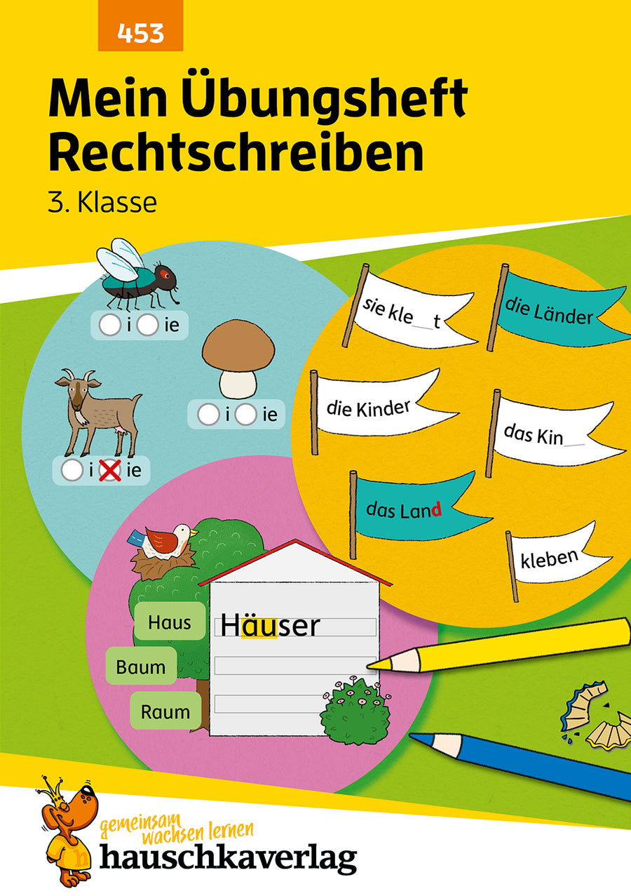 Originalcover – Hauschka Mein Übungsheft Rechtschreiben 3. Klasse