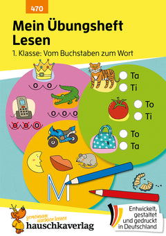Hauschka Lesen 1. Klasse – Vom Buchstaben zum Wort | Mein Übungsheft
