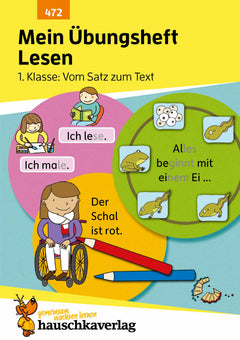 Hauschka Lesen 1. Klasse – Vom Satz zum Text | Mein Übungsheft