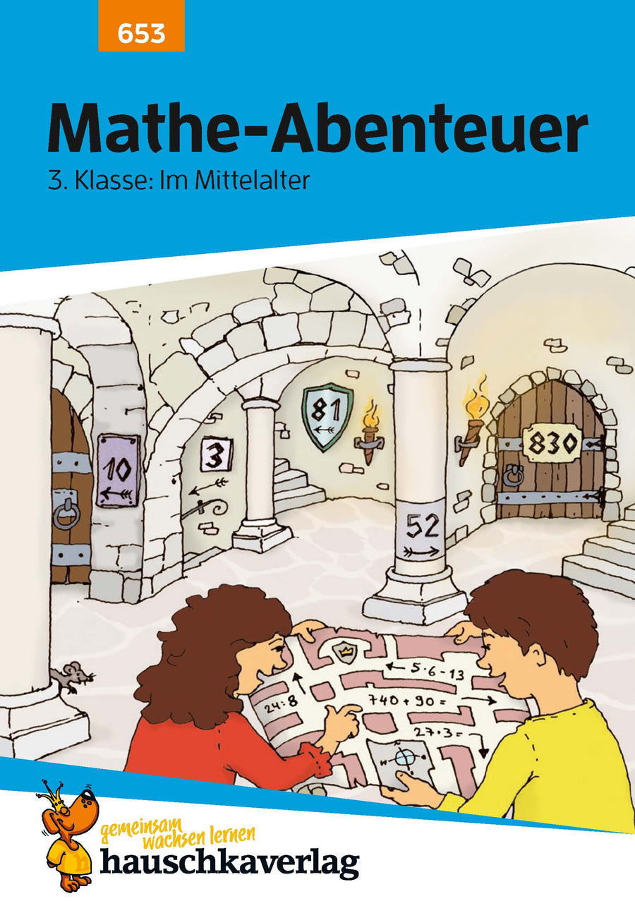 Hauschka Mathe-Abenteuer im Mittelalter – Rechnen 3. Klasse – Cover