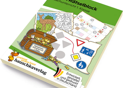 Hauschka Mein Rätselblock Sachunterricht 1. Klasse – mit Lösungen – Produktansicht