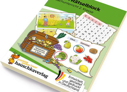 Hauschka Mein Rätselblock Sachunterricht 2. Klasse – mit Lösungen – Produktansicht