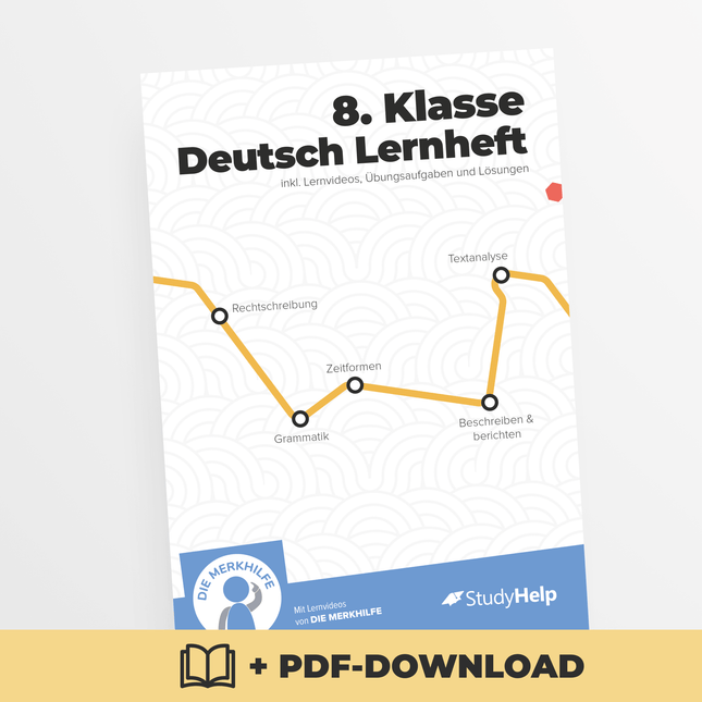 Deutsch Lernheft 8. Klasse