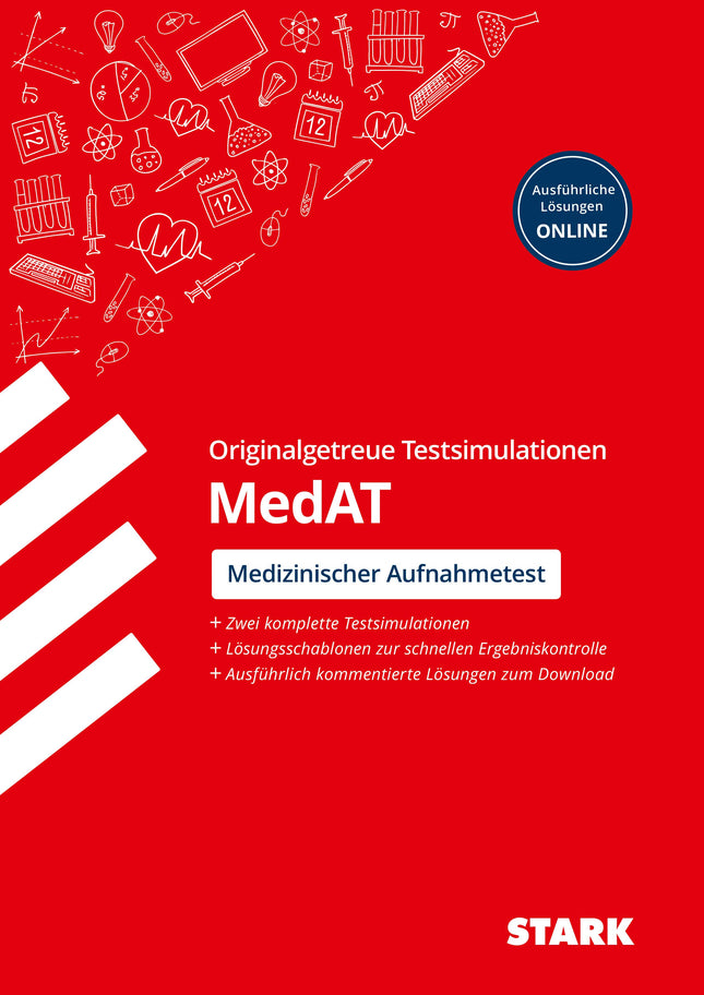 STARK Testsimulationen MedAT - Testaufgaben mit Lösungen