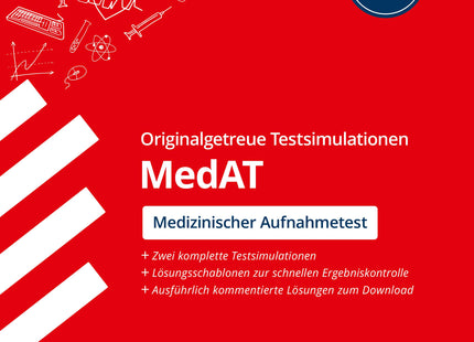 STARK Testsimulationen MedAT - Testaufgaben mit Lösungen