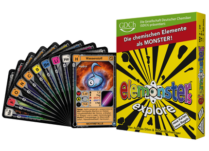 Elemonsters Explore - Chemie-Kartenspiel mit App