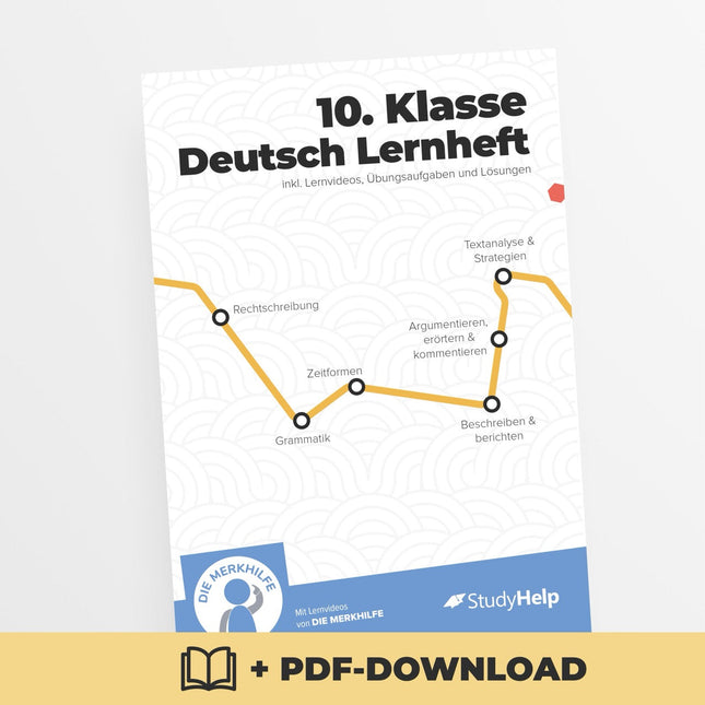 Deutsch Lernheft 10. Klasse