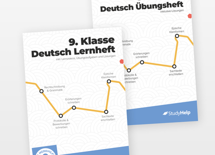 Deutsch Lernhefte Set 9. Klasse
