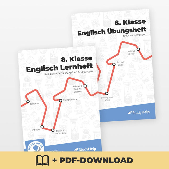Englisch Set für die 8. Klasse