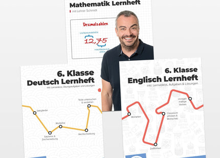 Hauptfächer Set für die 6. Klasse
