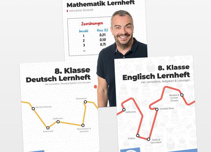 Hauptfächer Set für die 8. Klasse