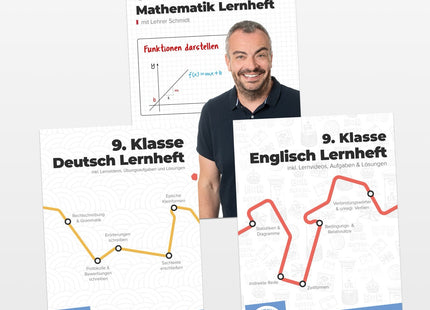 Hauptfächer Set für die 9. Klasse