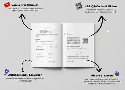 Mathematik Lernheft 8. Klasse by Lehrer Schmidt
