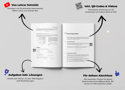 Mathe Komplett-Set – Realschulabschluss & Prüfungsvorbereitung