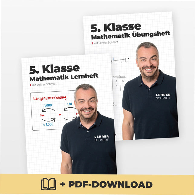 Mathematik Set 5. Klasse by Lehrer Schmidt