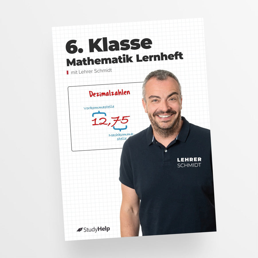 Mathematik Lernheft 6. Klasse by Lehrer Schmidt