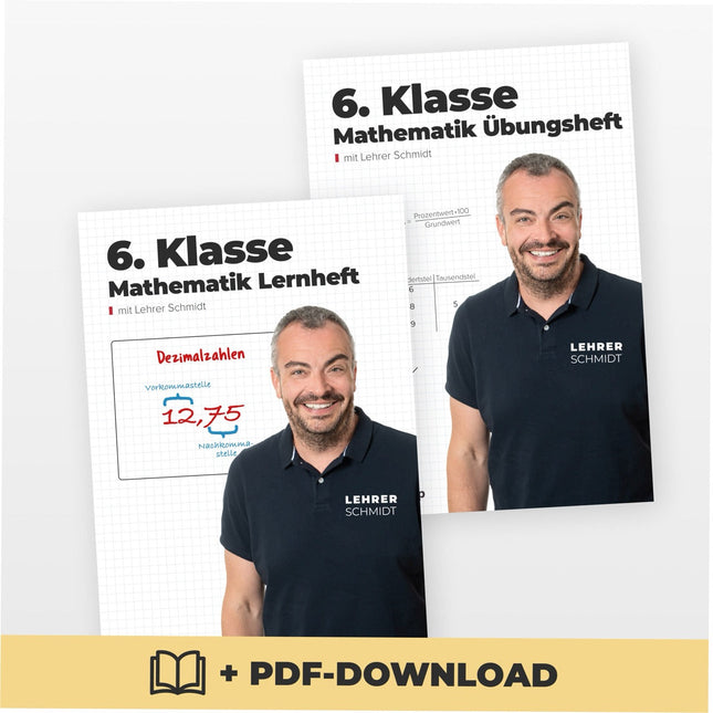 Mathematik Set 6. Klasse by Lehrer Schmidt