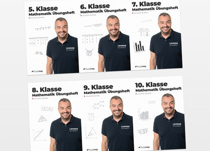 Mathematik Übungshefte Set für die SEK 1 by Lehrer Schmidt