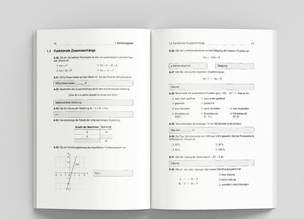 Mathe Prüfungsvorbereitung - Mittlerer Schulabschluss