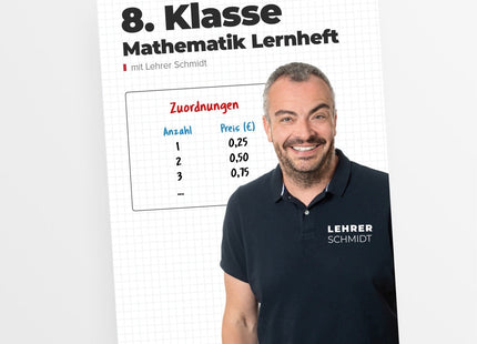 Mathematik Lernheft 8. Klasse by Lehrer Schmidt