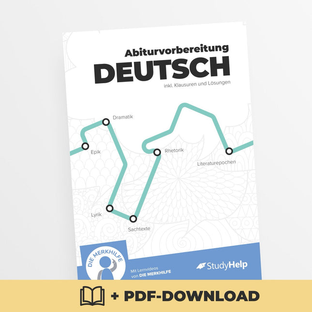 Lernheft Abiturvorbereitung Deutsch