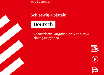 STARK Deutsch - Abitur 2025/2026 Schleswig-Holstein - Prüfungsvorbereitung