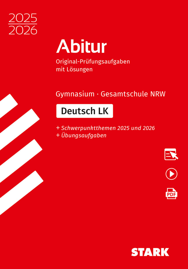 STARK Deutsch LK - Abitur 2025/2026 NRW - Prüfungsvorbereitung