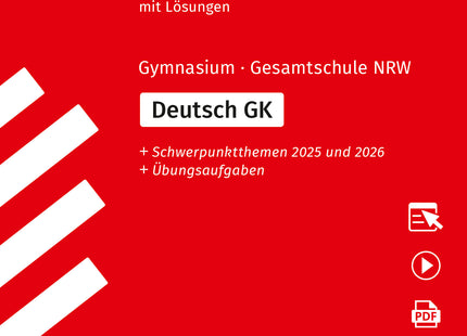STARK Deutsch GK - Abitur 2025/2026 NRW - Prüfungsvorbereitung