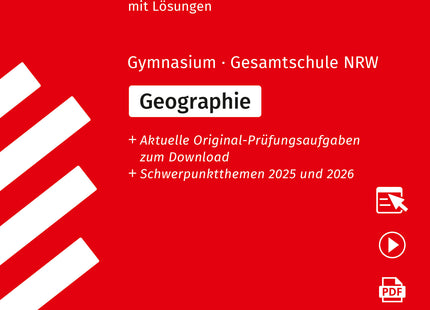 STARK Geographie GK/LK - Abitur 2025/2026 NRW - Prüfungsvorbereitung