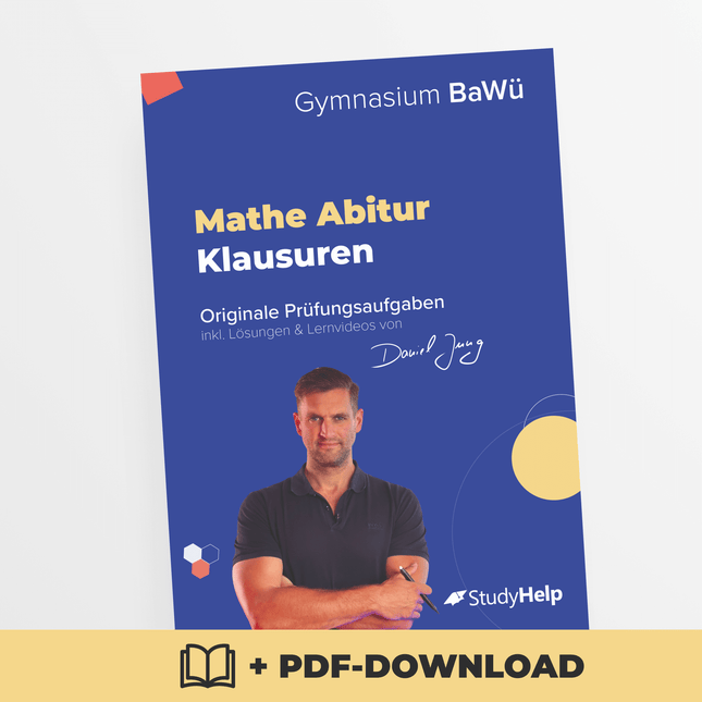 Mathe Abi Klausurenheft - Baden-Württemberg (25/26)