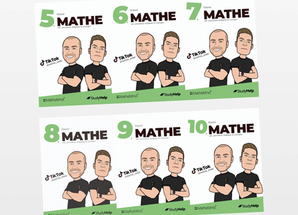 Mathe Lernhefte für Klasse 5 bis 10 by MatheMind