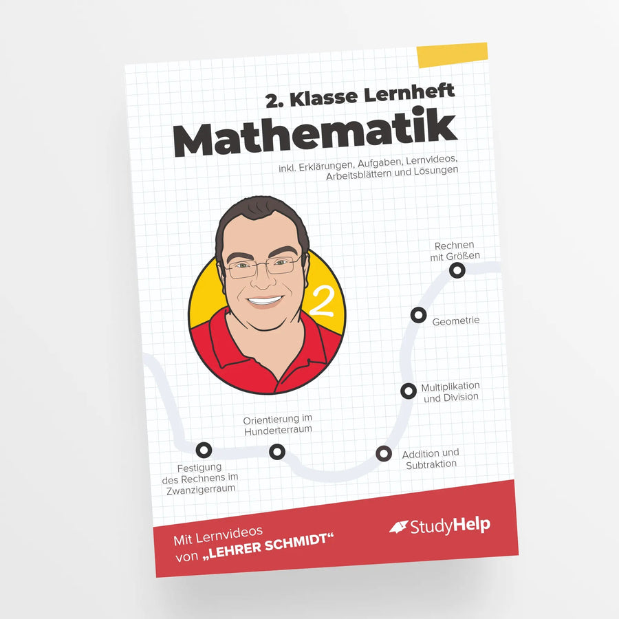 Mathematik Lernheft 2. Klasse - Lehrer Schmidt