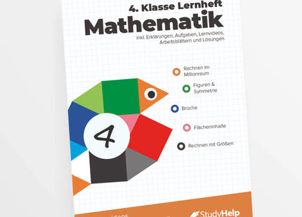 Mathematik Lernheft 4. Klasse - Der Kanal mit dem Fisch