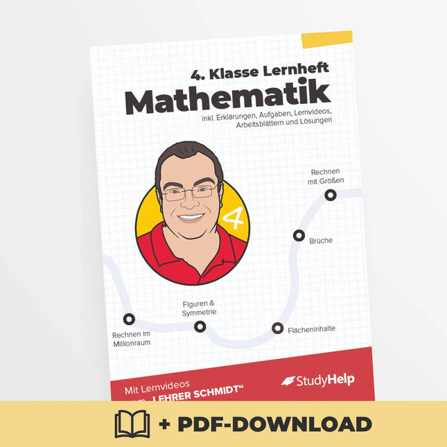Mathematik Lernheft 4. Klasse - Lehrer Schmidt
