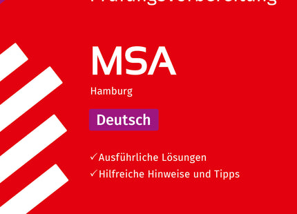 STARK Lösungen zu Deutsch - MSA 2026 Hamburg - Prüfungsvorbereitung