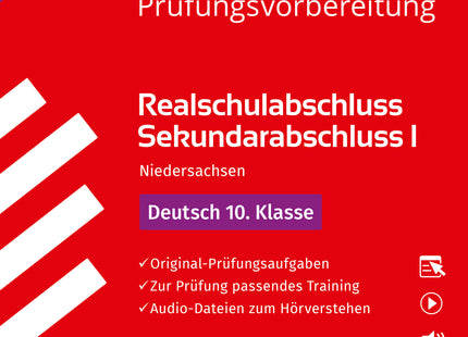 STARK Deutsch - Realschulabschluss 2026 Niedersachsen - Prüfungsvorbereitung