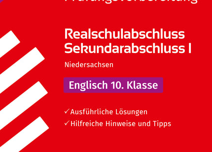 STARK Lösungen zu Englisch - Realschulabschluss 2026 Niedersachsen - Prüfungsvorbereitung
