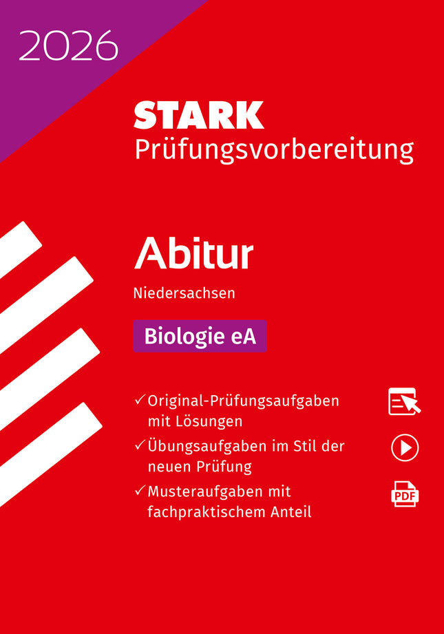 STARK Biologie eA - Abitur 2026 Niedersachsen - Prüfungsvorbereitung