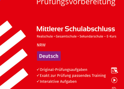 STARK Deutsch E-Kurs - Mittlerer Schulabschluss (MSA) 2026 NRW - Prüfungsvorbereitung