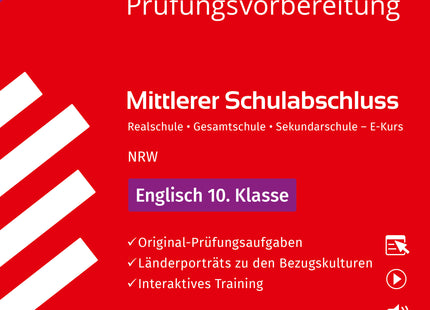 STARK Englisch E-Kurs - Mittlerer Schulabschluss (MSA) 2026 NRW - Prüfungsvorbereitung