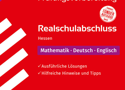 STARK Lösungen zu Mathematik, Deutsch, Englisch - Realschulabschluss 2026 Hessen - Prüfungsvorbereitung