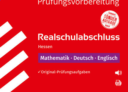 STARK Mathematik, Deutsch, Englisch - Realschulabschluss 2026 Hessen - Prüfungsvorbereitung