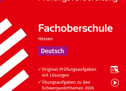 STARK Deutsch - Abschlussprüfung FOS 2026 Hessen - Prüfungsvorbereitung