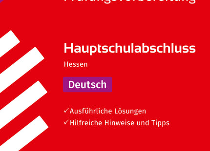 STARK Lösungen zu Deutsch - Hauptschulabschluss 2026 Hessen - Prüfungsvorbereitung