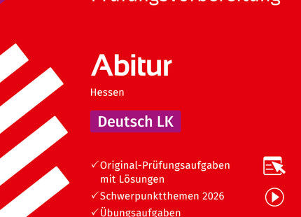 STARK Deutsch LK - Abitur 2026 Hessen - Prüfungsvorbereitung